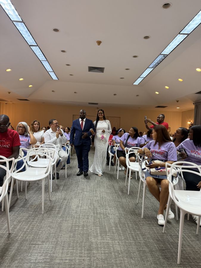 Entrada de la pareja, Congreso Diseñados para Amar y Servir